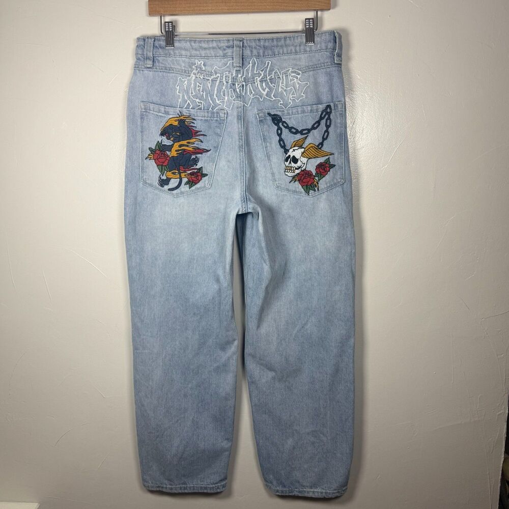 Ninth Ambush Hall Jeans Skull Skater Grunge Punk Size 30 Mens